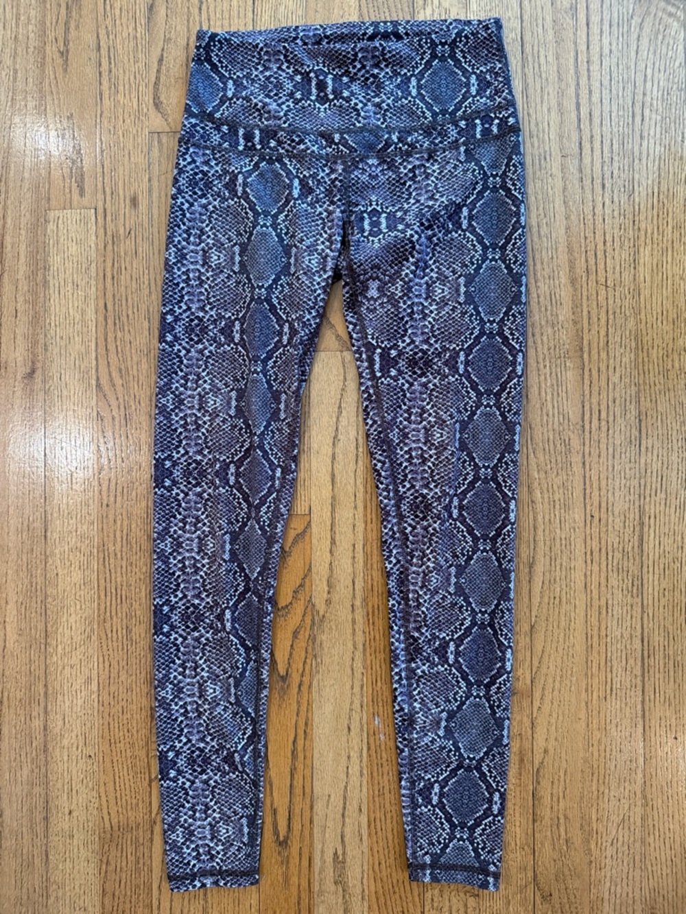 Varley Snake Print Leggings Medium High Rise Performance Yoga Pants